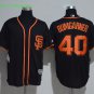 40 Madison Bumgarner Stitched Jersey Size S to 3 XL black