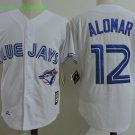 12 Roberto Alomar Stitched Jersey Size S to 3 XL white