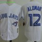 12 Roberto Alomar Stitched Jersey Size S to 3 XL white