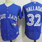 32 Roy Halladay Stitched Jersey Size S to 3 XL blue