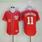 11 Ryan Zimmerman Stitched Jersey Size S to 3 XL red