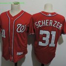 31 Max Scherzer Stitched Jersey Size S to 3 XL red