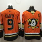 9 Paul Kariya Stitched Jersey Size S to 3 XL orange