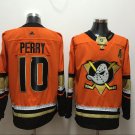 10 Corey Perry Stitched Jersey Size S to 3 XL orange