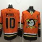 10 Corey Perry Stitched Jersey Size S to 3 XL orange