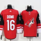  16 Max Domi Stitched Jersey Size S to 3 XL red
