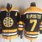 7 Phil Esposito Stitched Jersey Size S to 3 XL black