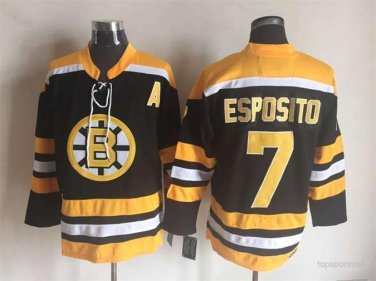 7 Phil Esposito&Acirc;&nbsp;Stitched Jersey Size S to 3 XL black