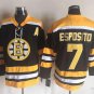 7 Phil Esposito Stitched Jersey Size S to 3 XL black
