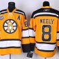 8 Cam Neely Stitched Jersey Size S to 3 XL orange
