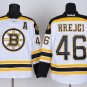 46 David Krejci Stitched Jersey Size S to 3 XL white