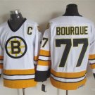 77 Ray Bourque Stitched Jersey Size S to 3 XL white 2
