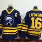 16 Pat LaFontaine Stitched Jersey Size S to 3 XL blue
