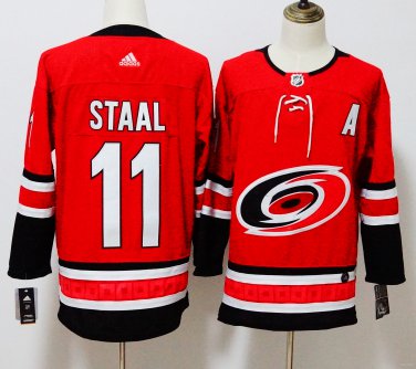 11 Jordan Staal Stitched Jersey Size S to 3 XL red