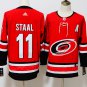 11 Jordan Staal Stitched Jersey Size S to 3 XL red