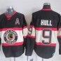 9 Bobby Hull Stitched Jersey Size S to 3 XL black