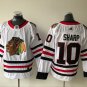 10 Patrick Sharp Stitched Jersey Size S to 3 XL white