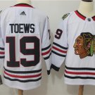 19 Jonathan Toews Stitched Jersey Size S to 3 XL white