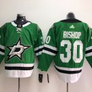 30 Ben Bishop Stitched Jersey Size S to 3 XL green
