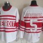 5 Nicklas Lidstrom Stitched Jersey Size S to 3 XL white 2