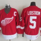 5 Nicklas Lidstrom Stitched Jersey Size S to 3 XL red 2