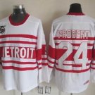 24 Chris Chelios Stitched Jersey Size S to 3 XL white 1