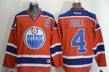 4 Taylor Hall Stitched Jersey Size S to 3 XL orange