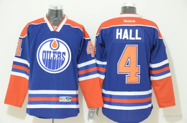 4 Taylor Hall Stitched Jersey Size S to 3 XL blue