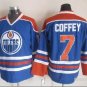 7 Paul Coffey Stitched Jersey Size S to 3 XL blue