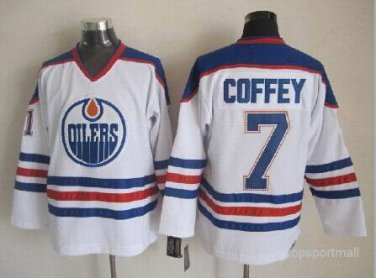 7 Paul Coffey Stitched Jersey Size S to 3 XL white
