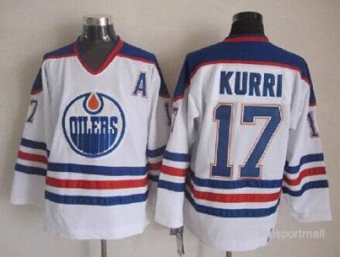 17 Jari Kurri stitched Jersey Size S to 3 XL white