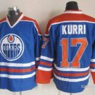 17 Jari Kurri stitched Jersey Size S to 3 XL blue