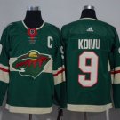 9 Mikko Koivu stitched Jersey Size S to 3 XL green