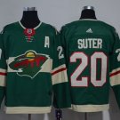 20 Ryan Suter stitched Jersey Size S to 3 XL green