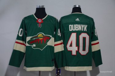 40 Devan Dubnyk&Acirc;&nbsp;stitched Jersey Size S to 3 XL green