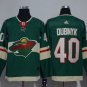 40 Devan Dubnyk stitched Jersey Size S to 3 XL green