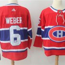 6 Shea Weber stitched Jersey Size S to 3 XL red