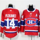 14 Tomas Plekanec stitched Jersey Size S to 3 XL red