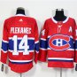 14 Tomas Plekanec stitched Jersey Size S to 3 XL red
