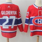 27 Alex Galchenyuk stitched Jersey Size S to 3 XL red