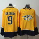 9 Filip Forsberg stitched Jersey Size S to 3 XL yellow