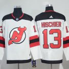 13 Nico Hischier stitched Jersey Size S to 3 XL white