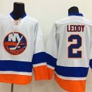  2 Nick Leddy stitched Jersey Size S to 3 XL white