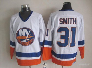 31 Billy Smith Stitched Jersey Size S to 3 XL white