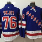 76 Brady Skjei Stitched Jersey Size S to 3 XL blue