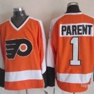 1 Bernie Parent Stitched Jersey Size S to 3 XL orange