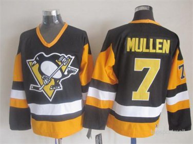 7 Joe Mullen Stitched Jersey Size S to 3 XL black