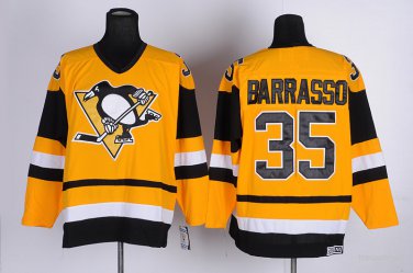 35 Tom Barrasso&Acirc;&nbsp;Stitched Jersey Size S to 3 XL orange