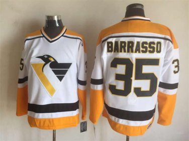 35 Tom Barrasso&Acirc;&nbsp;Stitched Jersey Size S to 3 XL white