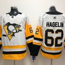 62 Carl Hagelin Stitched Jersey Size S to 3 XL white